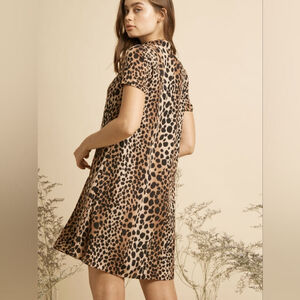 NWT $143 Three Eighty Two Anne Henley Dress Medium